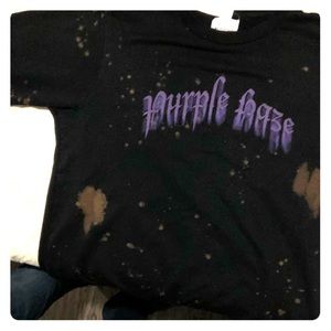 COPY - Palm Angels , Purple Haze XL crew neck swe…